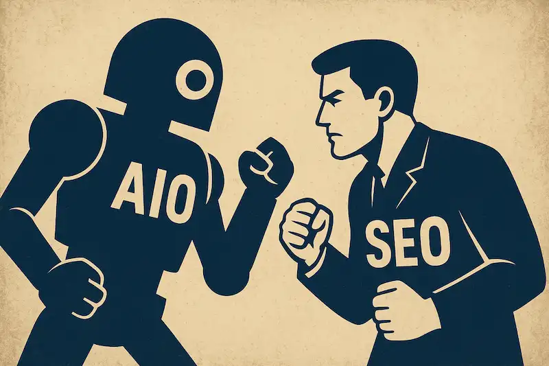 مقایسه AIO با سئو سنتی